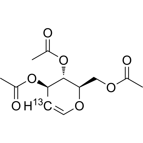 3,4,6-Tri-O-acetyl-D-glucal-13C-1 478529-36-1